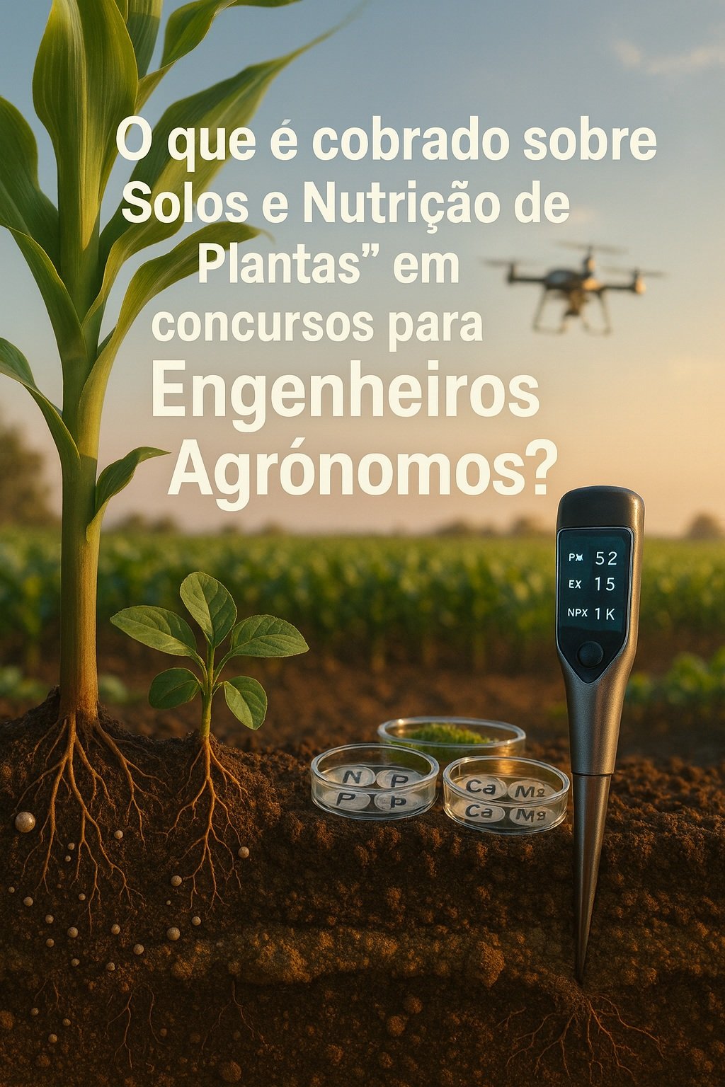 Solos e Nutrição de Plantas – o que é cobrado em Concursos Públicos?